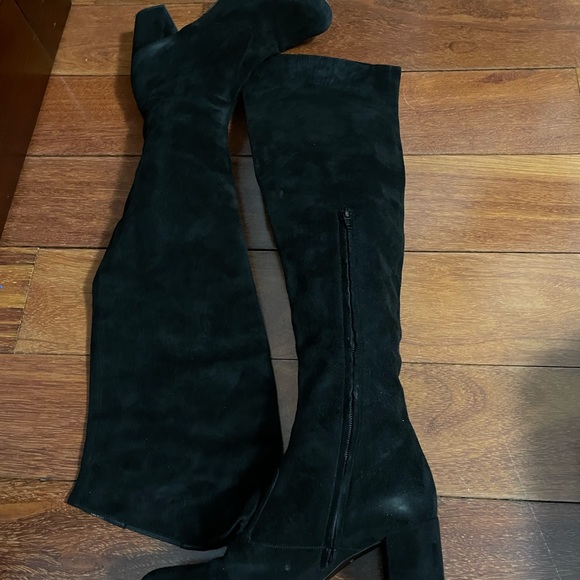 Yves Saint Laurent women suede boots - Picture 4 of 12